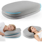 DONAMA Cervical Memory Foam Pillow for Side Sleepers, Dual-Layer Soft and Firm Contour with Cooling Cover