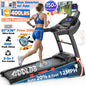 5HP Foldable Treadmill for Home w/ 15% Auto Incline, 400lbs Capacity, 10MPH Portable Treadmill, 64+7 Programs, Personalized Workout with APP