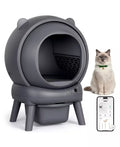 Smart Self-Cleaning Cat Litter Box with Odor Control & Multi-Cat Friendly Design