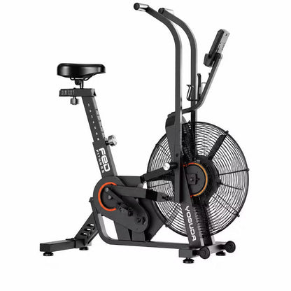 YOSUDA Air-Resistance Exercise Fan Bike, Air Bike with Dual Acction Handlebars&Dual-Layer Transmission System