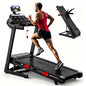 15% Auto Incline Treadmills for Home with Handle, 4 in 1 Portable Treadmill with Incline, Foldable Treadmill with 6 Screen, 105 Preset Programs, 350Lb