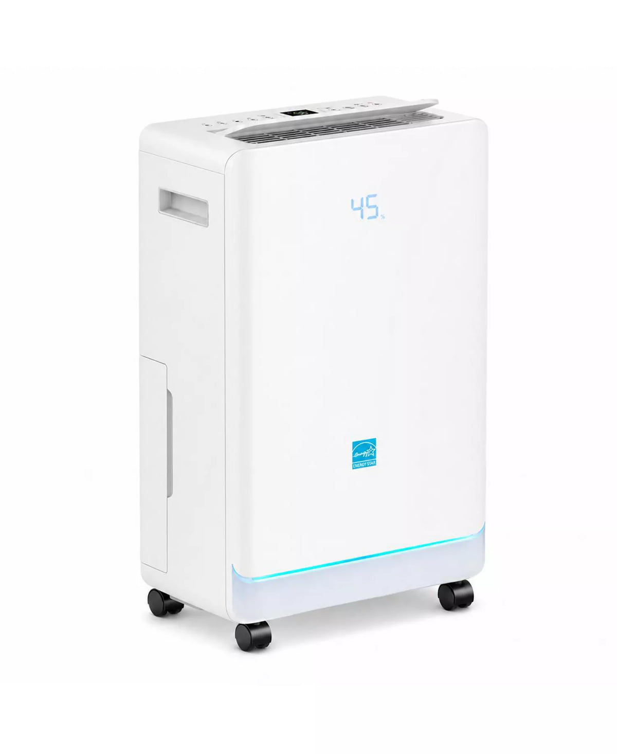 Pet Friendly Dehumidifier for Large Spaces with Smart Humidity Control 80 Pint Capacity and Drain Hose