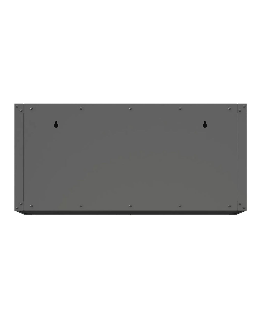 30" Heavy-Duty Wall Mounted Metal Cabinet - Lockable Garage Storaga