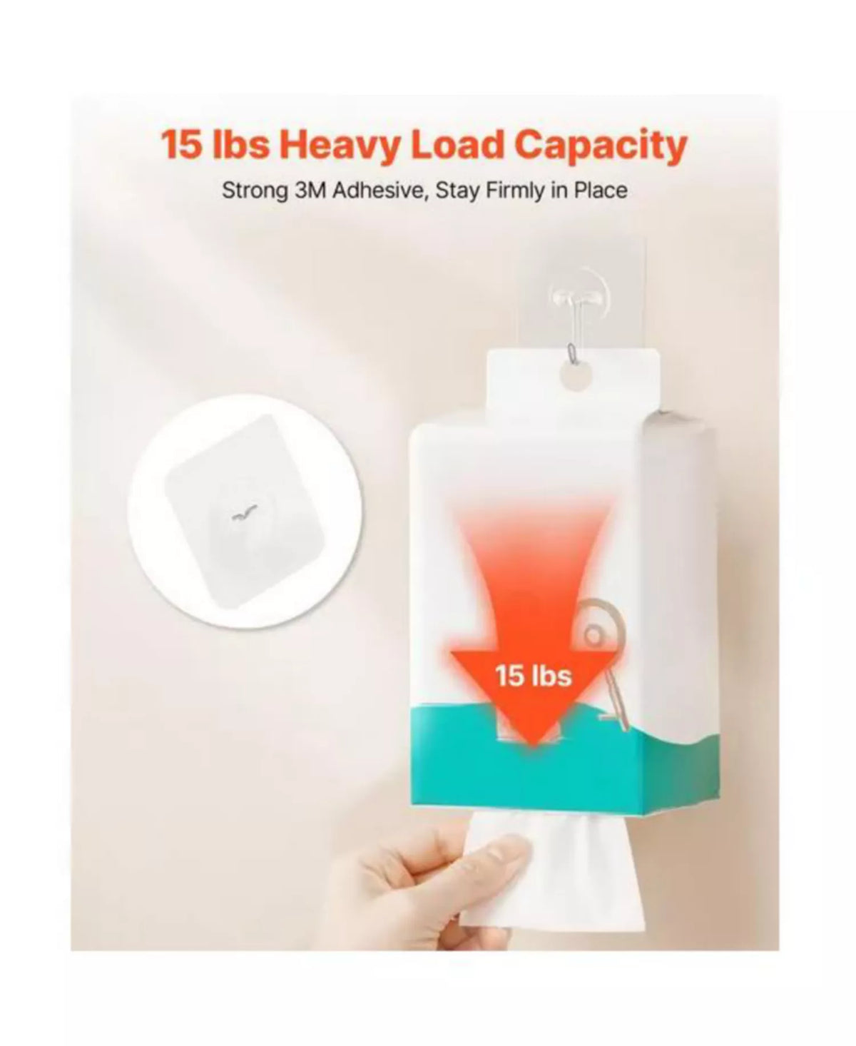 12-Pack Adhesive Wall Hooks - Heavy-Duty Stainless Steel Towel Hangers