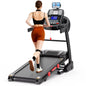 5.1HP Folding Treadmill 400 lbs Capacity for Home, 20% Auto Incline, Walking & Running, 18’’ Wide Belt