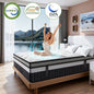 14 Inch King Size Hybrid Mattress,Medium Firm Gel Memory Foam Bed in a Box with Pocket Springs, Cooling Breathable Fabric, Motion Isolation