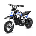 ECOLEAP K1 Kids Electric Dirt Bike 36V – 16MPH Fast, 14-Mile Range, 700W Peak Motor, 3-Speed Modes, 12" Off-Road Tires, UL,Ages 3-10,Blue