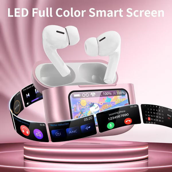 Wireless Earbuds Bluetooth Headphone Sport, Bluetooth 5.4 Earbud, 80Hrs Earphone with Earhook
