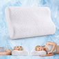 Bed Pillows Memory Foam Pillow, Queen Neck Pain Relief, Contour Cervical Pillow, for Neck and Shoulder Pain, Side, Back and Stomach Sleeper