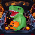 Garvee 4.5FT Halloween Inflatables Dinosaur Trunk or Treat Car Decorations with LEDs