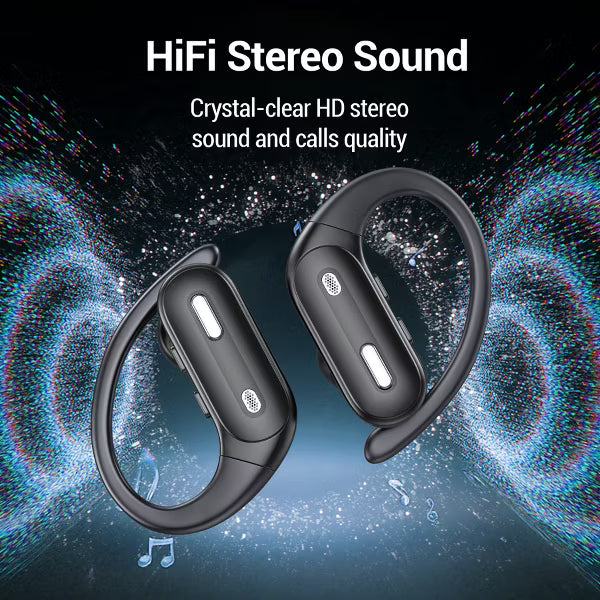 VEATOOL T6 Wireless Earbuds Bluetooth Headphone Sport, Bluetooth 5.4 Earbud, 72Hrs Earphone with Earhook