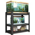 VIYET 20-30 Gallon Aquarium Stand, Heavy-Duty Metal Fish Tank Stand with Adjustable 3-Tier Storage Shelves, 660 lbs Capacity