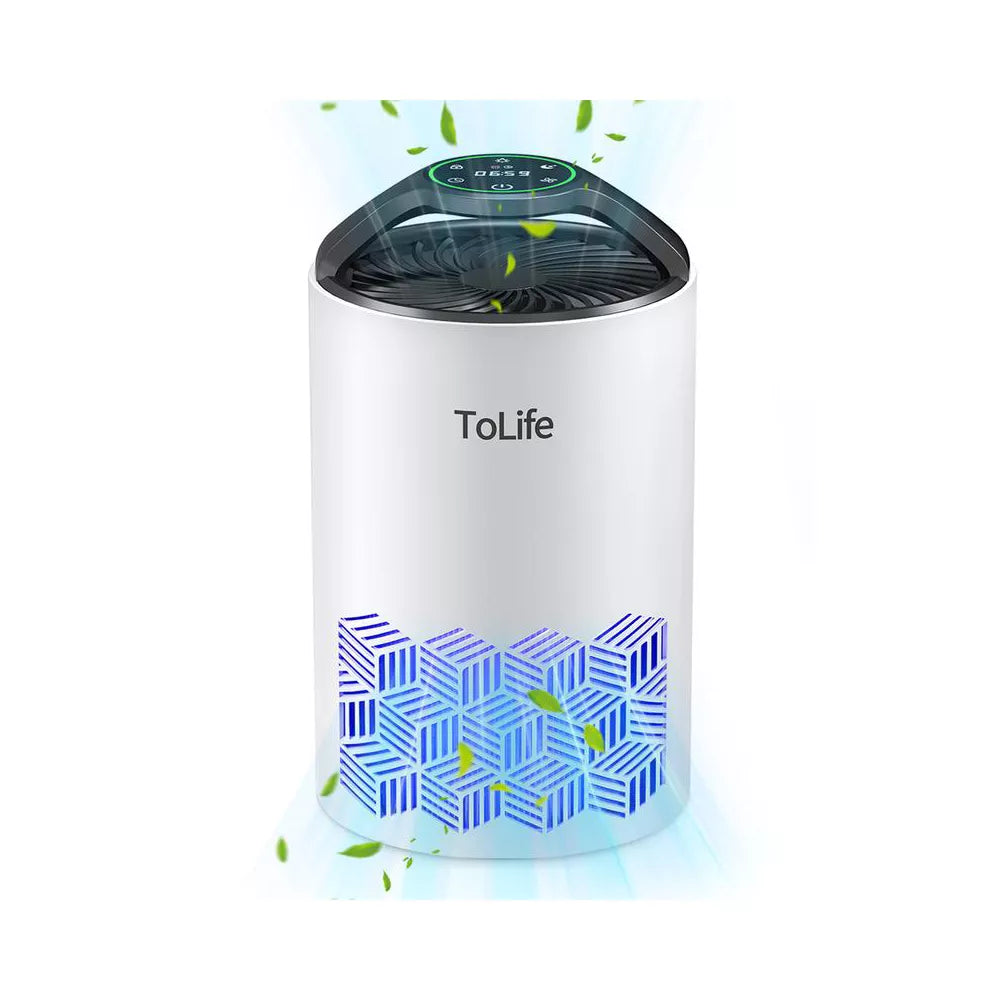 Tolife TZ-K1 Air Purifier Kills most Viruses Allergens/Dust/Germs GONE!-White