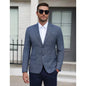 COOFANDY Men's Textured Blazer Slim Fit Two Button Sport Coat for Business Casual Wear-GW653-S