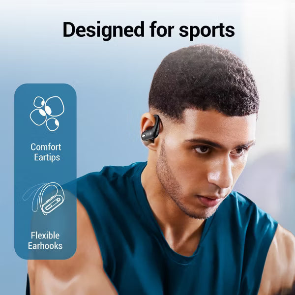 VEATOOL T6 Wireless Earbuds Bluetooth Headphone Sport, Bluetooth 5.4 Earbud, 72Hrs Earphone with Earhook