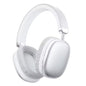 VEATOOL Wireless Over Ear Headphones 80H Playtime 6 Mics ENC Clear Calls Deep Bass Lightweight Comfort Fit for Travel Work Silver