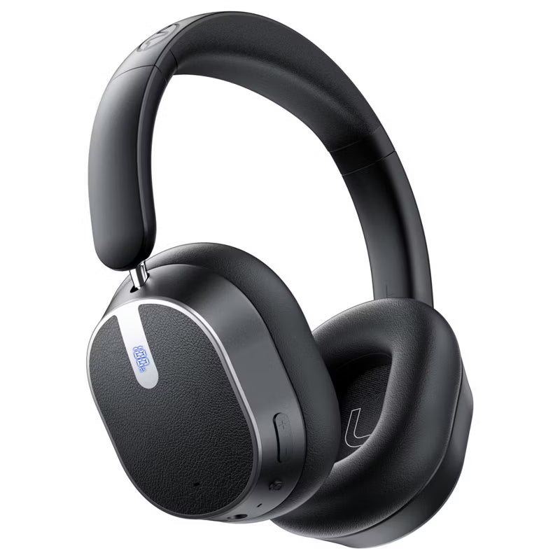 Hybrid ANC Headphones, -45dB, Wireless BT, Hi-Res Audio, 120H Playtime, Over-Ear, 6 ENC Clear Mic