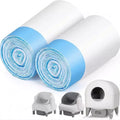 Heavy-Duty Drawstring Cat Litter Bags, Litter Tray Liners for Automatic/Self-Cleaning Boxes