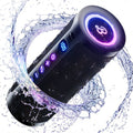 Portable Bluetooth Speaker, IPX6 Waterproof, Stereo Sound, 30H Playtime, Bluetooth 5.4, RGB Lights, Outdoor Speaker