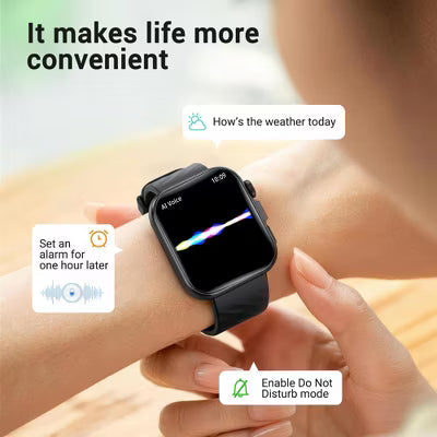 Smart Watch for Men Women, 1.84" HD, Bluetooth Call, IP68, 180+ Sports, Health Tracker, Android iOS,
