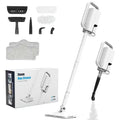 Teendow 6-in-1 Steam Mop for Floor Cleaning, Multi-Function Steam Vacuum Cleaner for Hardwood Floors and Carpet, White