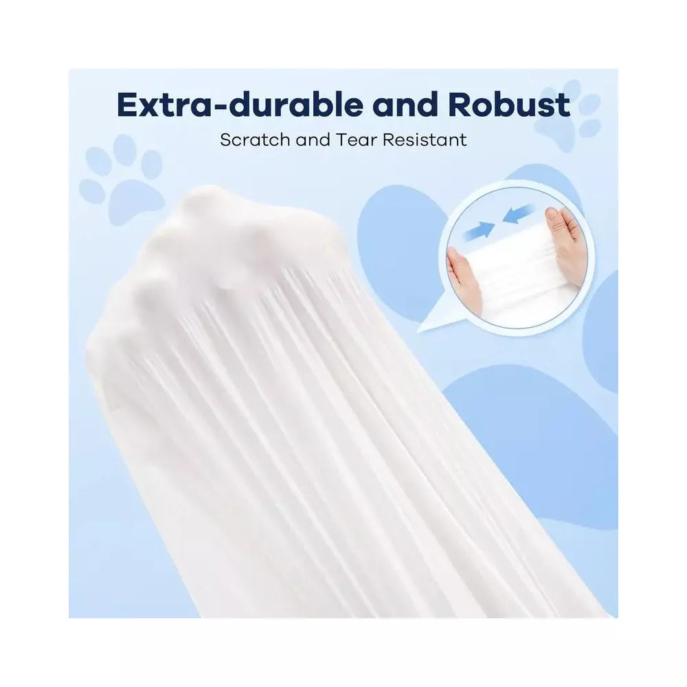 Heavy-Duty Drawstring Cat Litter Bags, Litter Tray Liners for Automatic/Self-Cleaning Boxes