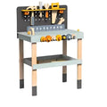 Garvee Toddler Tool Bench, Wooden Workbench, Realistic Tools, Electric Drill, Ages1-6