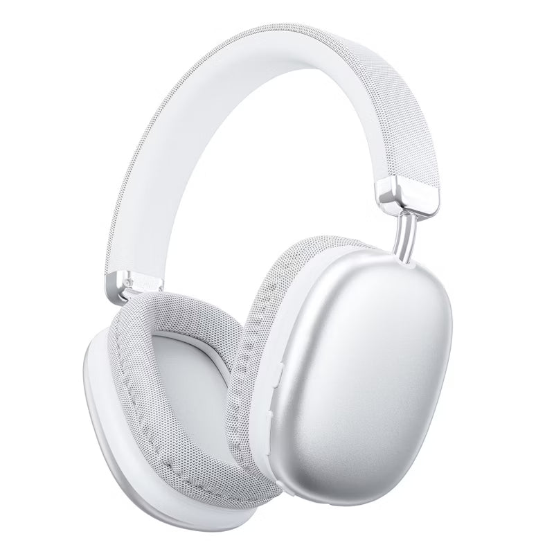 Wireless Over Ear Headphones 80H Playtime 6 Mics ENC Clear Calls Deep Bass Lightweight Comfort Fit for Travel Work