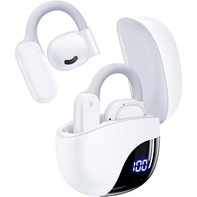 Real-Time AI Translator Earbuds | 162 Languages, 81H Battery Life, Bluetooth 5.3, Audifonos Traductores, Travel/Business, White