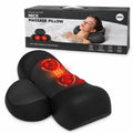 Morfone Neck Massager with Heat,3 Intensity Levels&Bi-Directional Kneading,Ergonomic Pillow for Neck Pain Relief,Cervical Massage Pillow,10Min Timer