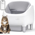 Smart Self-Cleaning Cat Litter Box with App Control And Safety Sensors