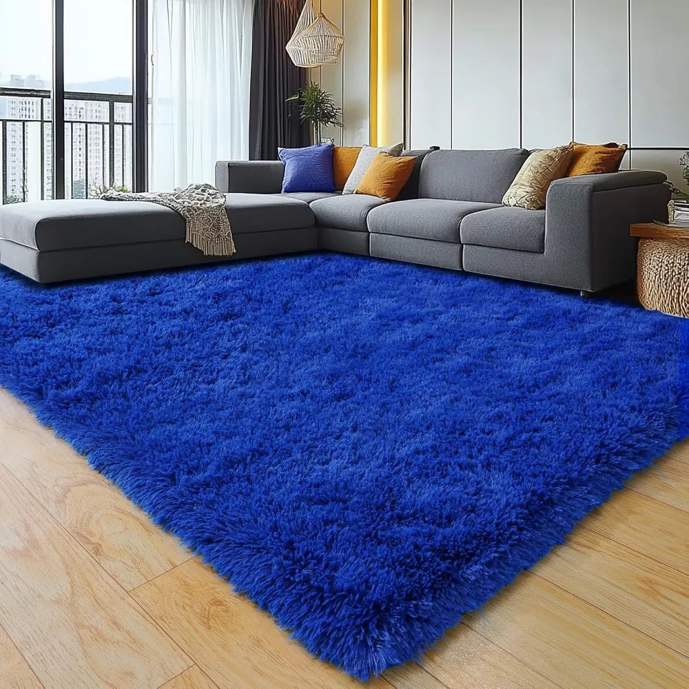 LOVEVOOK 5x7 Feet Pink Area Rugs for Living Room Bedroom, Non-Slip Fluffy Soft Shag Rug, Plush Carpet for Home Dorm Decor Aesthetic