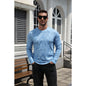 COOFANDY Men's Camo Long Sleeve T-Shirt Lightweight Crewneck Casual Graphic Top-MC141-S