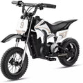 ECOLEAP K1 Kids Electric Dirt Bike 36V – 16MPH Fast, 14-Mile Range, 700W Peak Motor, 3-Speed Modes, 12" Off-Road Tires, UL,Ages 3-10,Gray