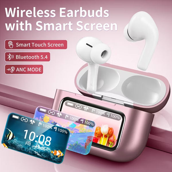 Wireless Earbuds Bluetooth Headphone Sport, Bluetooth 5.4 Earbud, 80Hrs Earphone with Earhook