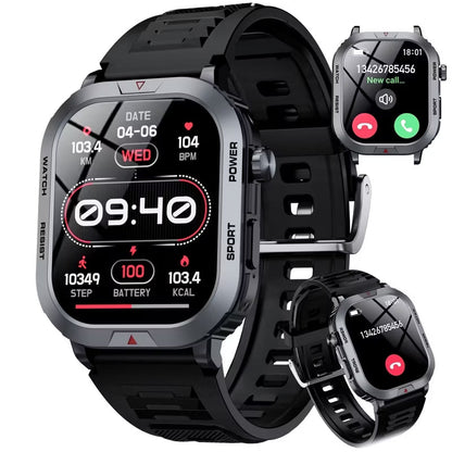 STA ZW66 Smart Watch,IP68 Waterproof Smartwatch for Women Men 180+ Sports Modes,2.01-inch Fitness Tracker with Bluetooth Call(Answer/Make Calls)