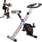 YOSUDA Folding Exercise Bike - Foldable Stationary Bike for Home Gym Workout,380 LBS Capacity and 16-Level Magnetic Resistance