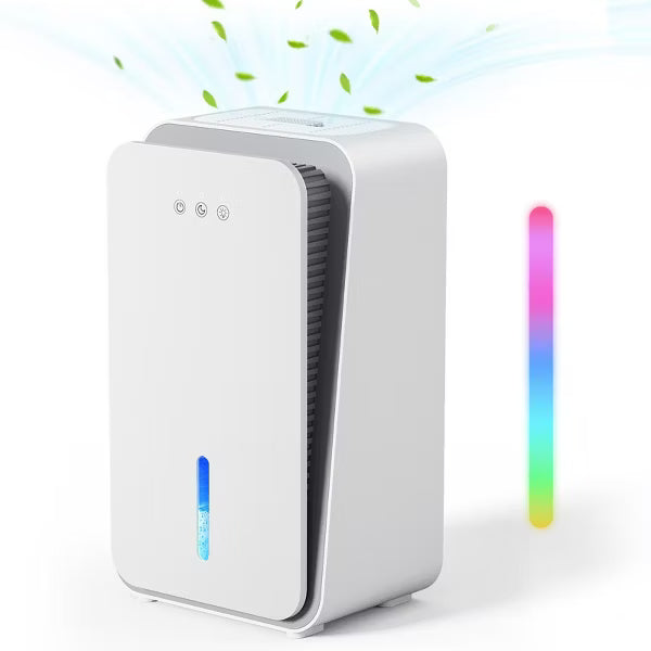 Teendow Portable Dehumidifier for Home with 1000 Sq.Ft Dehumidifier with Auto Shut-Off,7-Color Light,Sleep Mode&Timer for Bedroom,Bathroom,Basement