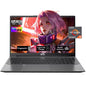 NIMO 15.6" IPS FHD Laptop, AMD Ryzen 5 6600H 16GB RAM DDR5 512GB SSD Radeon 660M 4.5GHz PD 100W Backlit Keyboard Win 11 Gray