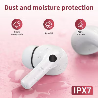 VEAT00L A9 ANC+ENC Earbuds with Smart Touch Screen,Bluetooth 5.4, HiFi Stereo Multiple EQ settings