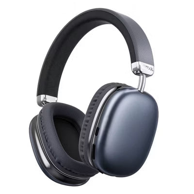 Wireless Over-Ear Headphones Bluetooth 5.1: 40H Playtime, 4 Mics ENC Noise Cancelling, Deep Bass, Lightweight Comfort for Travel & Work