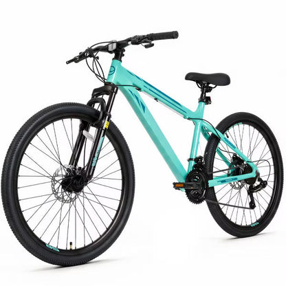 Hykolity 27.5 Inch Mountain Bike MTB Bicycle for Men Women Trail Bike Lightweight 21 Speed Aluminum Frame Black