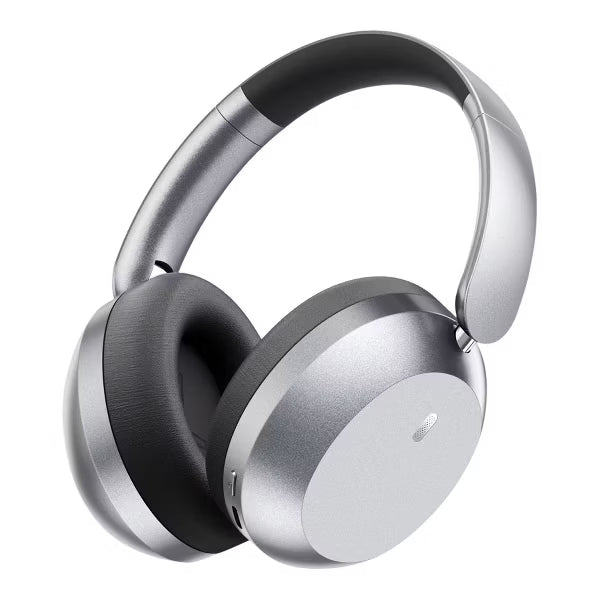 Bluetooth Over-Ear Headphones, 58H Playtime, 90% Bass Boost, 4 ENC Mics for Clear Calls, Low Latency, Lightweight for Travel Work & Cellphone