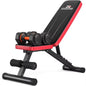 FLYBIRD Adjustable Weight Bench & Dumbbell Set,660LBS Capacity, 55lb Pair (110lbs Total) with Storage Box for Full Body Workouts